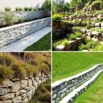 22 Natural Rock Retaining Wall Designs for Landscapes