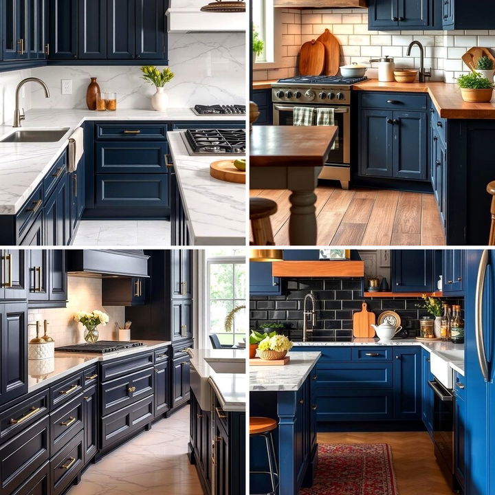 22 Navy Blue Kitchen Cabinet Ideas for a Bold Culinary Space - Lost At E Minor 22 Navy Blue Kitchen Cabinet Ideas for a Bold Culinary Space - Lost At E Minor