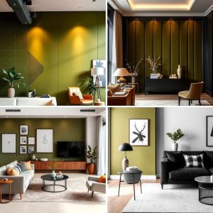 22 Olive Green Accent Wall Designs to Elevate Any Room