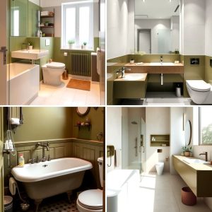 22 Olive Green Bathroom Designs for a Serene Retreat