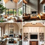 22 Open Concept Vaulted Ceiling Living Room Ideas