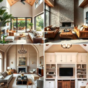 22 Open Concept Vaulted Ceiling Living Room Ideas