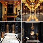 22 Opulent Black and Gold Living Room Decor Concepts