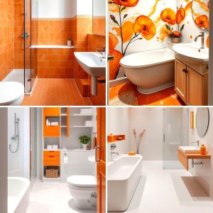22 Orange Bathroom Ideas for Bold Color Schemes