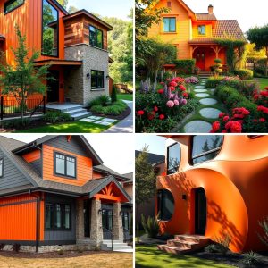 22 Orange House Exterior Ideas for Bold Curb Appeal