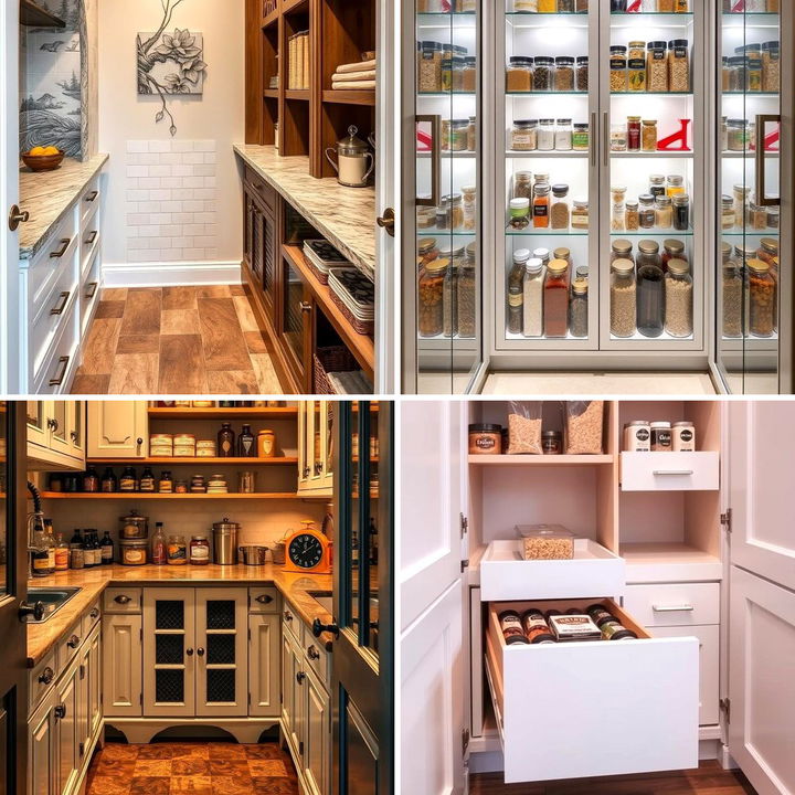 22 Organized Walk-In Pantry Ideas for Efficient Kitchen Storage - Lost ...