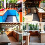22 Outdoor Kitchen Countertop Ideas for Stylish Cooking