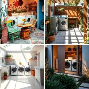 22 Outdoor Laundry Area Design Ideas for Efficiency