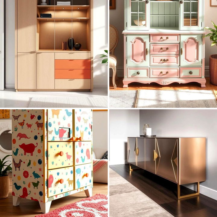 22 Painted Furniture Ideas to Refresh Old Pieces Creatively - Lost At E ...
