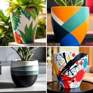 22 Painted Pot Ideas for Vibrant Indoor and Outdoor Plants