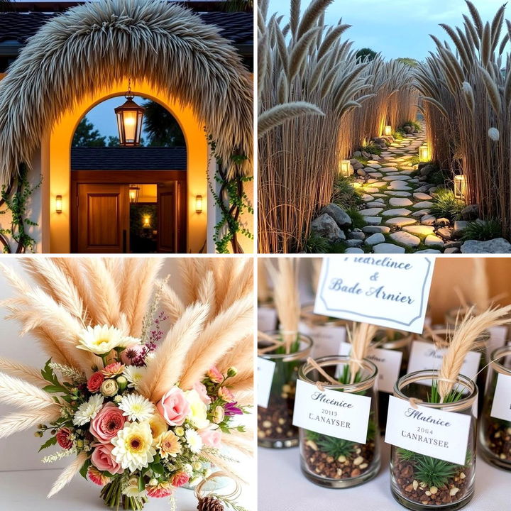 22 Pampas Grass Wedding Decor Ideas for Boho Elegance - Lost At E Minor
