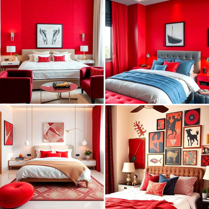 22 Passionate Red Bedroom Ideas for Bold Interiors - Lost At E Minor