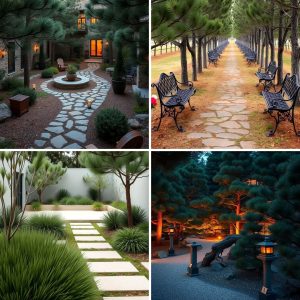 22 Pine Tree Landscape Ideas for Year-Round Natural Beauty