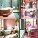 22 Pink & Green Bathroom Design Ideas for a Vibrant Oasis