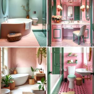 22 Pink and Green Bathroom Design Ideas for a Vibrant Oasis