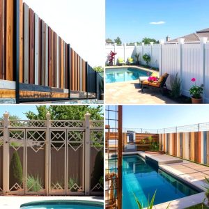 22 Pool Fence Ideas for Safe and Stylish Backyards