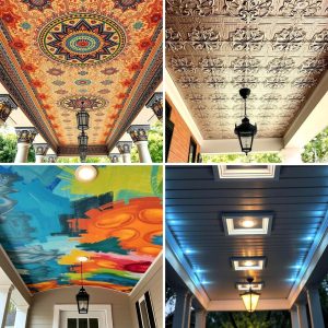22 Porch Ceiling Ideas to Enhance Your Outdoor Aesthetic