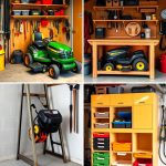 22 Practical Lawn Mower Storage Solutions for Garages