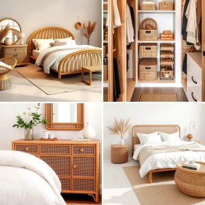 22 Rattan Bedroom Furniture Ideas for Natural Aesthetics