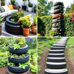 22 Recycled Tyre Garden Art Ideas for Creative Yards