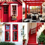 22 Red Home Exterior Design Ideas for Curb Appeal