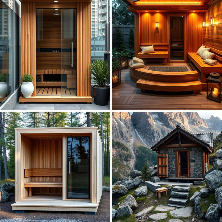 22 Relaxing Outdoor Sauna Ideas for Your Backyard Retreat