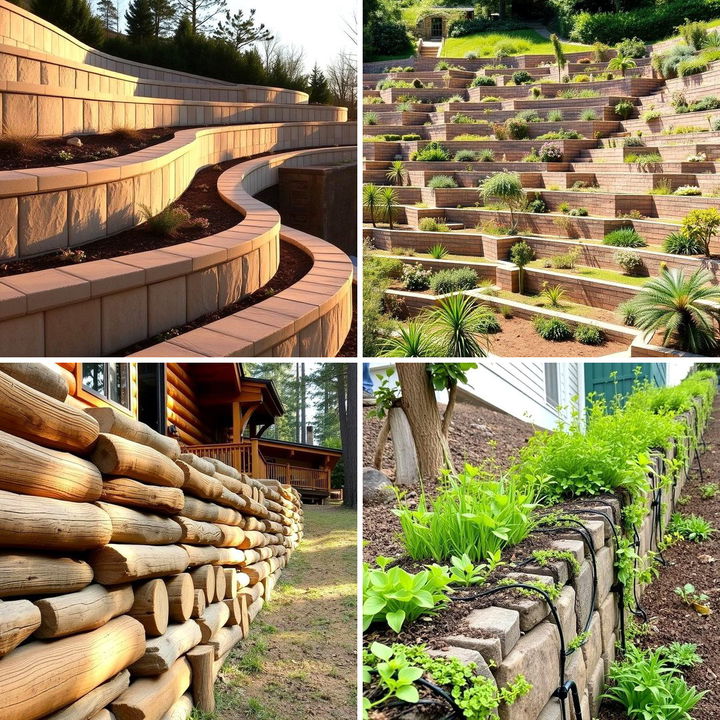 22 Retaining Wall Ideas to Transform Sloped Backyards - Lost At E Minor