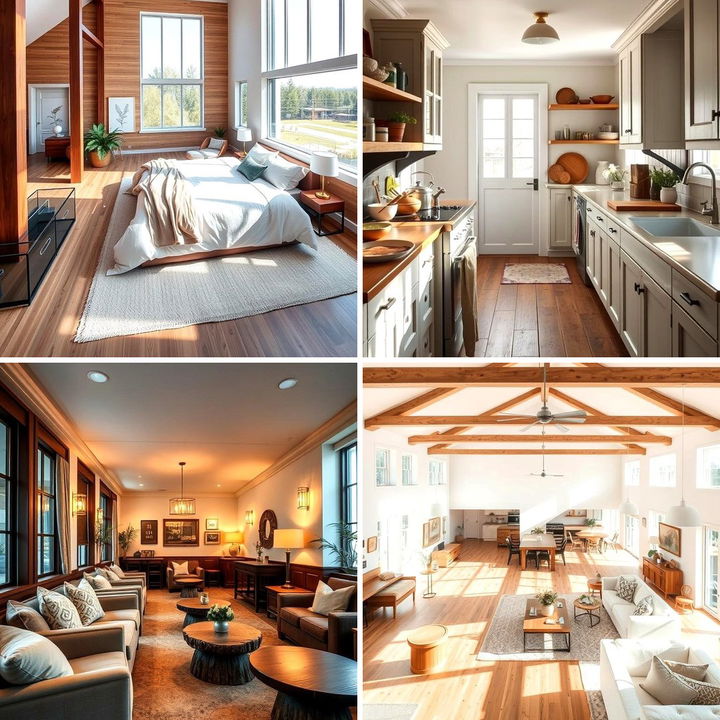 22 Rustic Barndominium Interior Design Ideas for Spacious Living - Lost ...