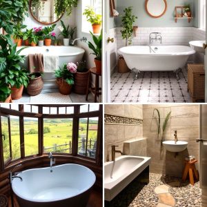 22 Rustic Country Bathroom Ideas with Vintage Farmhouse Flair