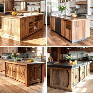 22 Rustic Kitchen Island Ideas for Functional Farmhouses