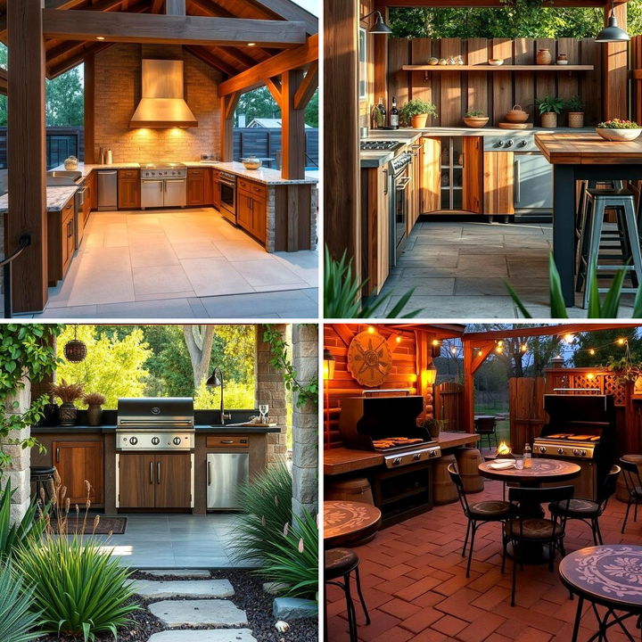 22 Rustic Outdoor Kitchen Ideas for Al Fresco Dining - Lost At E Minor
