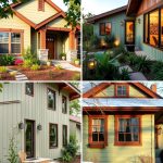 22 Sage Green House with Brown Trim Exterior Design Ideas