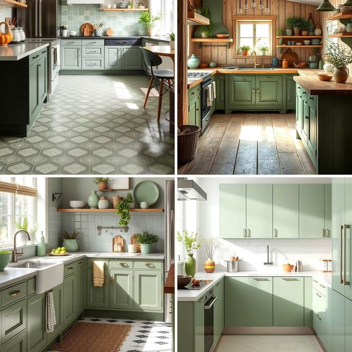 22 Sage Green Kitchen Ideas for Calming Culinary Spaces - Lost At E Minor