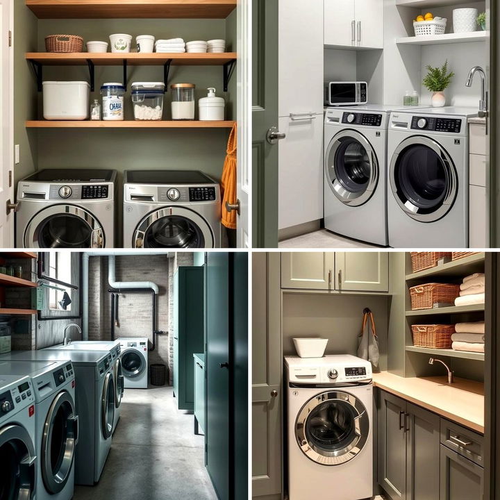 22 Sage Green Laundry Room Ideas for Calming Utility Spaces - Lost At E ...