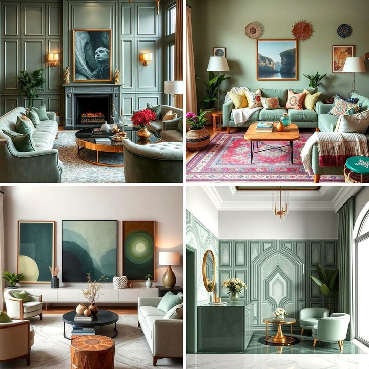 22 Sage Green Living Room Ideas for Nature-Inspired Comfort - Lost At E ...