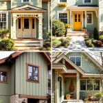 22 Sage Green Siding Exterior House Color Scheme Ideas