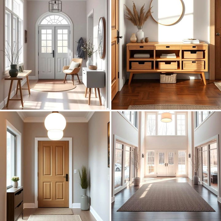 Photo inspiration: Minimalist Scandinavian Foyer Decor Trends Reference: 22 Scandinavian Entryway Ideas For Organized First Impressions