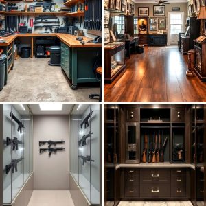 22 Secure Man Cave Gun Room Ideas for Responsible Storage
