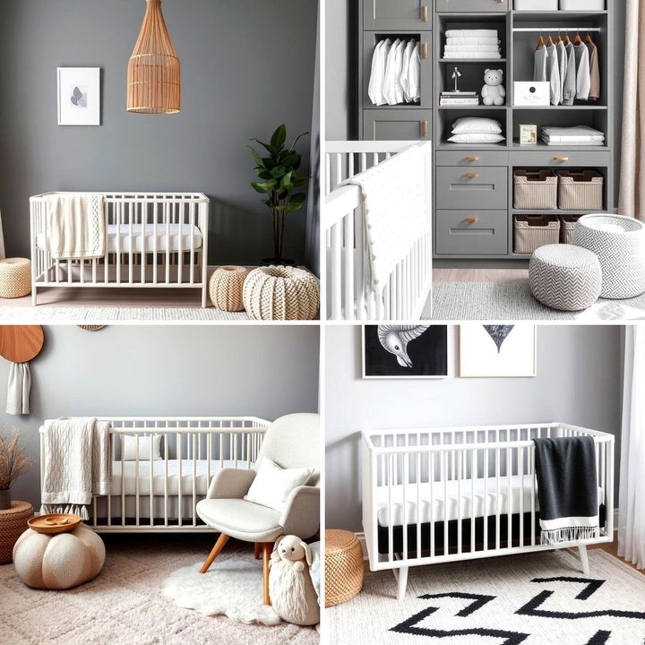 22 Serene Grey Nursery Ideas for a Calming Baby Room - Lost At E Minor
