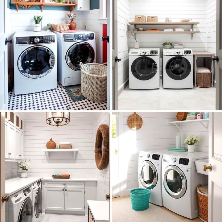 22 Shiplap Laundry Room Ideas for a Charming Utility Space - Lost At E ...