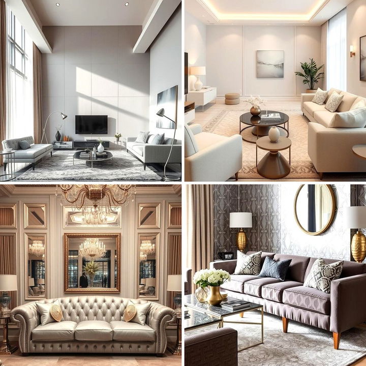 22 Silver Living Room Ideas for Sleek, Modern Elegance - Lost At E Minor