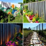 22 Simple Fence Line Landscaping Ideas for Curb Appeal