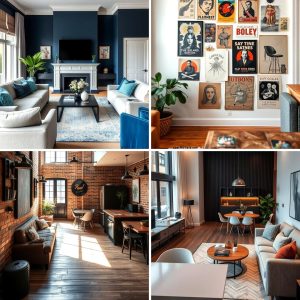 22 Small Apartment Ideas for Guys Masculine and Functional