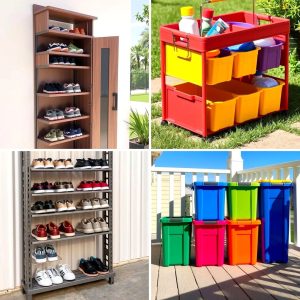 22 Smart Outdoor Shoe Storage Solutions for Tidy Spaces