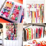 22 Smart Ribbon Storage Ideas for Craft Rooms & Offices