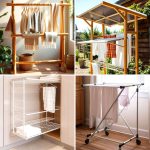 22 Space-Saving Laundry Room Drying Rack Solutions