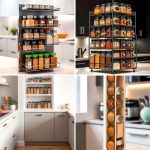 22 Spice Rack Ideas for Organized & Accessible Kitchen Storage