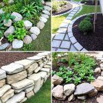 22 Stone Garden Edging Ideas to Define Landscapes