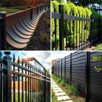 22 Striking Black Fence Designs for Outdoor Spaces