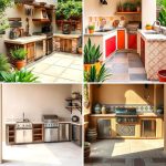 22 Stucco Outdoor Kitchen Designs for Durable and Stylish Cooking